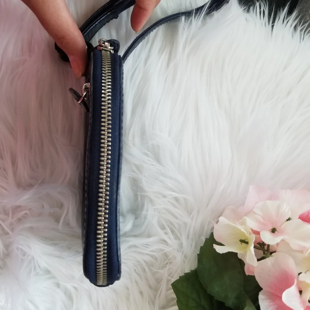 AMERICAN EAGLE Blue Wristlet Bag..